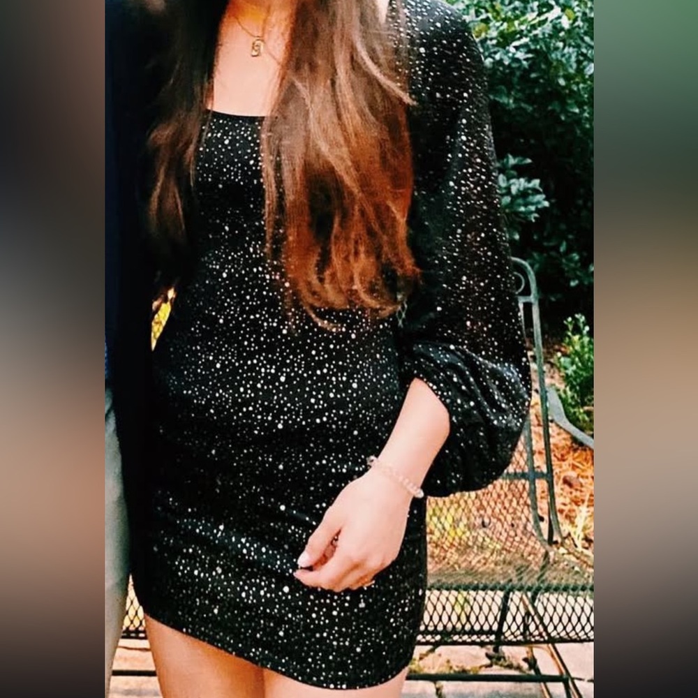 Black Mini Dress